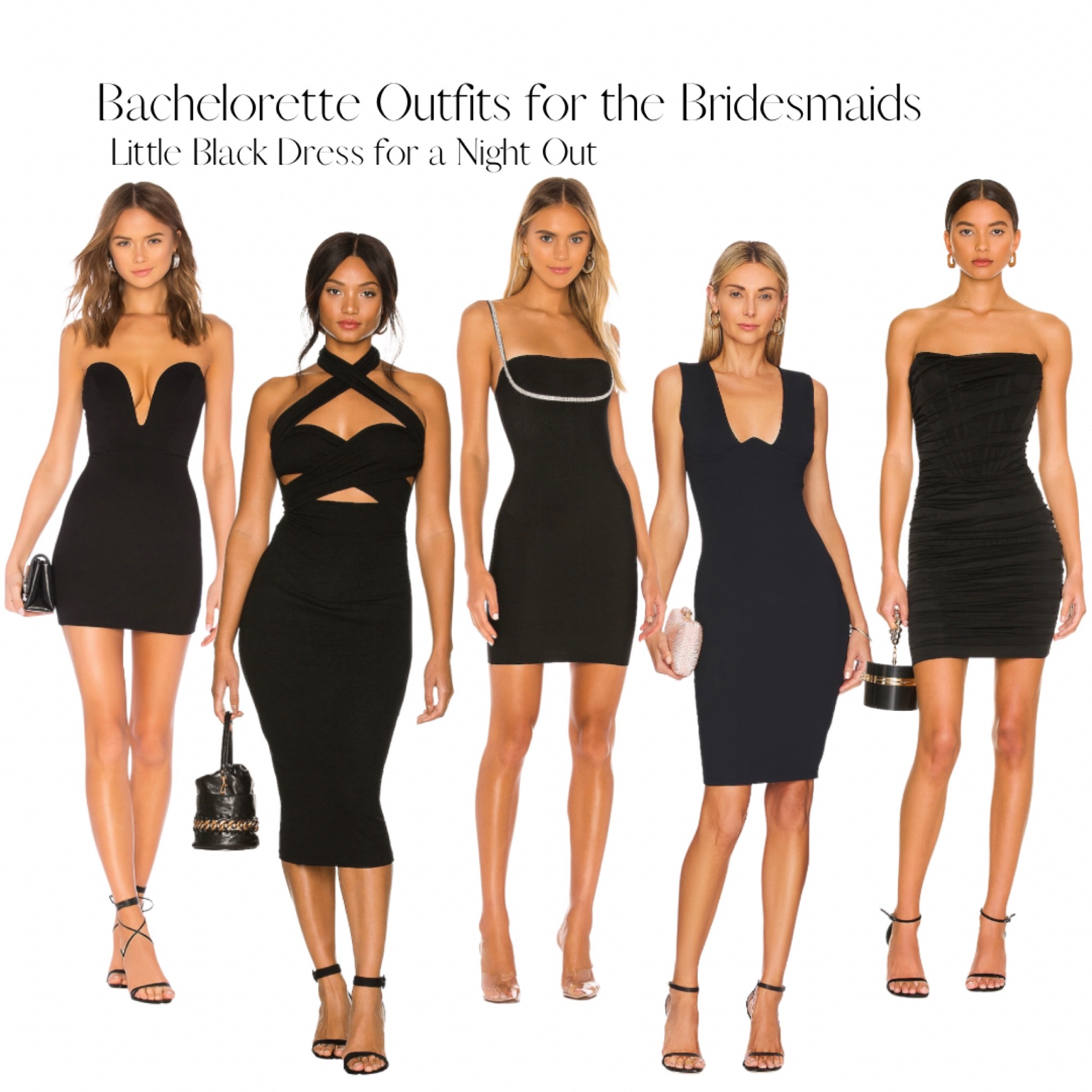 black bachelorette dress